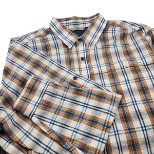 Wrangler Outdoors Men's Casual Button Down‎ Shirt Size XLT T1